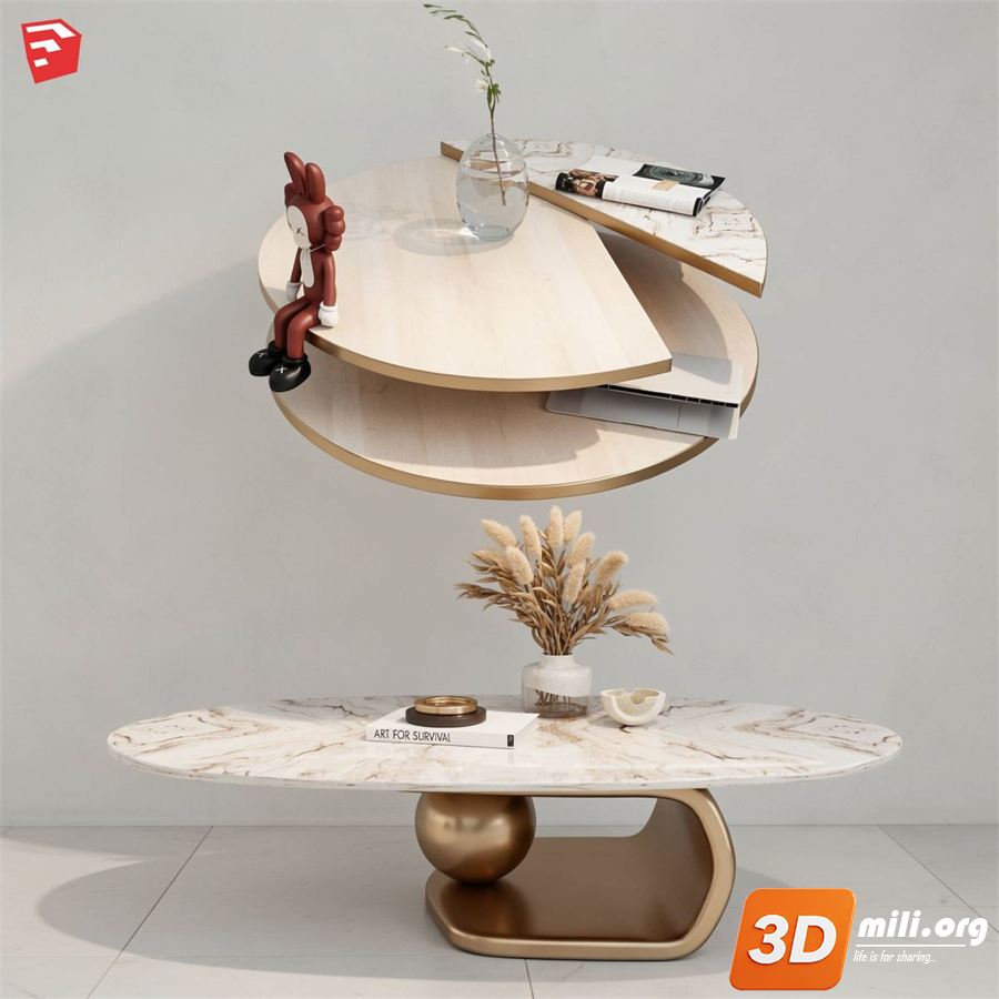 Tea Table Skp Files 